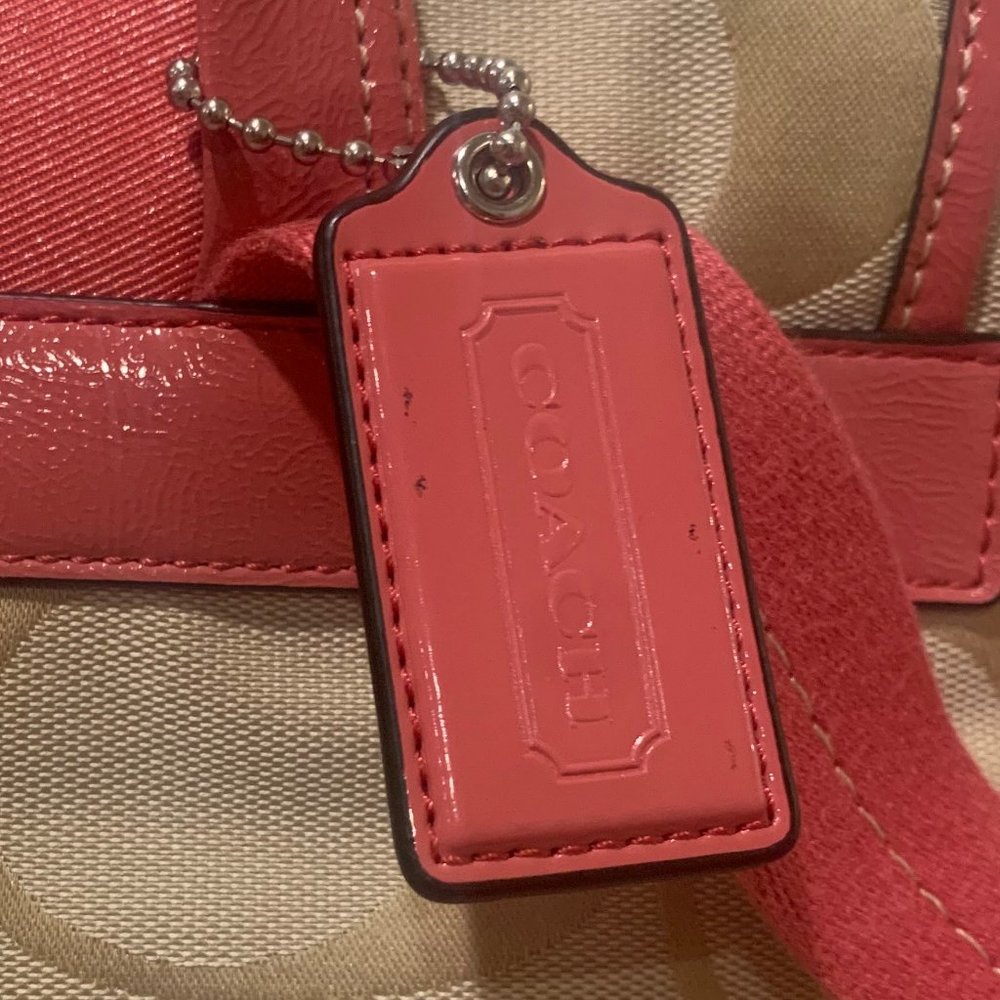 Authentic Coach Drawstring Backpack - image 5